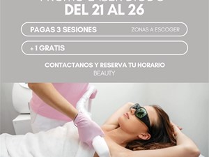 PROMO LÁSER DIODO DEL 21 AL 26 DE SEPTIEMBRE